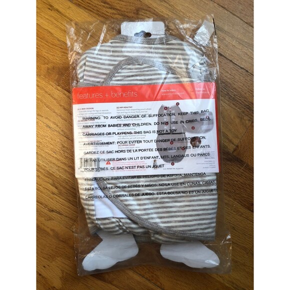 Embe 2 way swaddle brand new striped - Picture 4 of 6